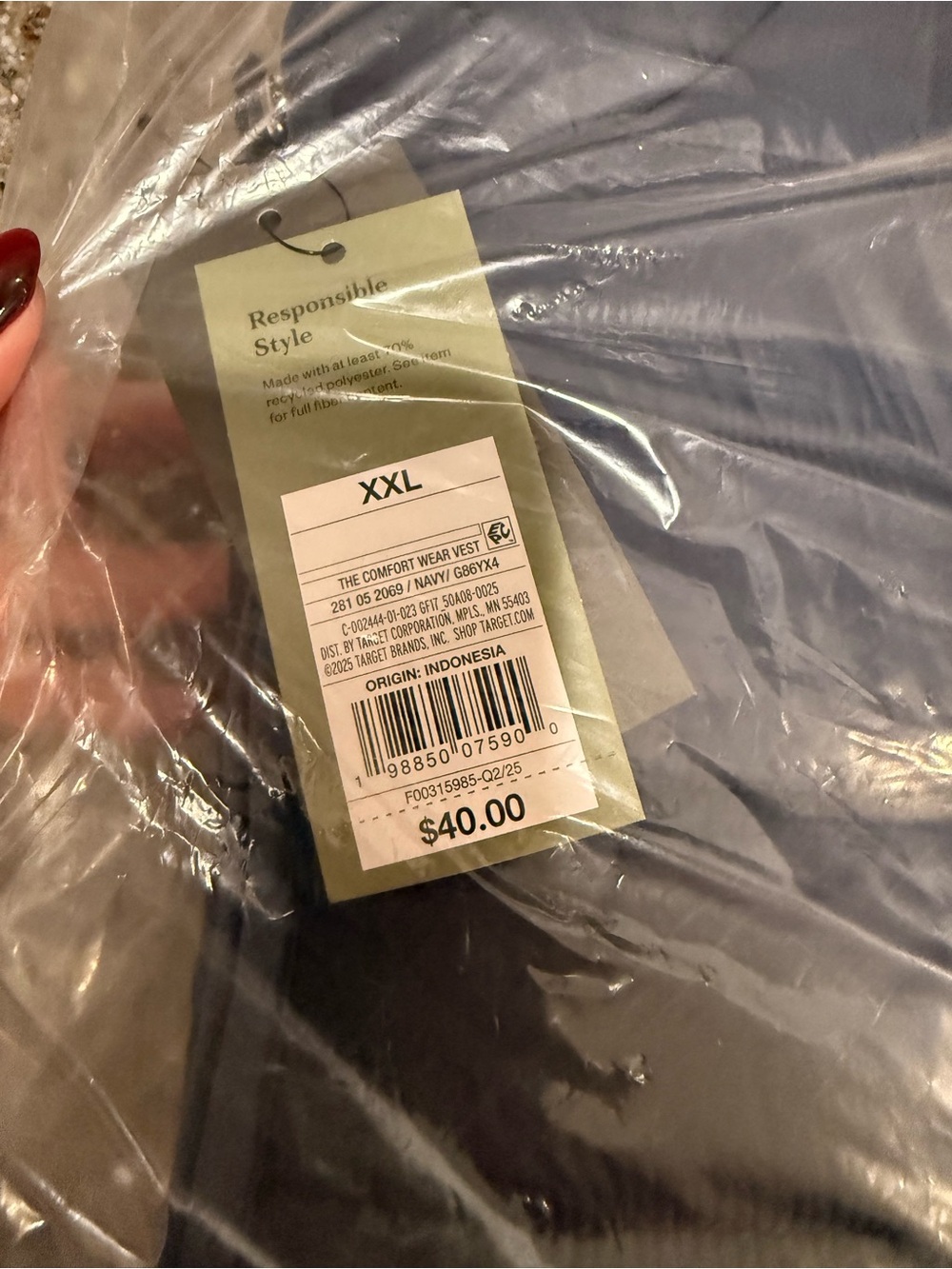 Goodfellow & Co Comfort Wear Puffer Vest - Picture 3 of 5